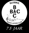 Logo van 75 jaar BAC door de tijd
