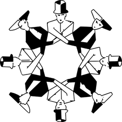 Logo van Met de zegen van de Heer