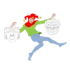 Logo van Vendetta! Vendetta! Vendetta!