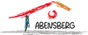 Logo von Weihnachten auf dem Balkon