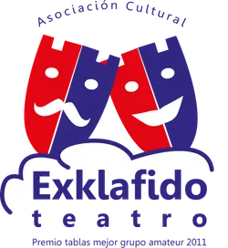Logotipo de Exklafido Teatro