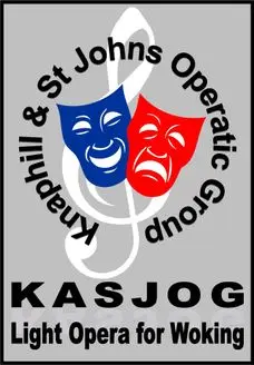 KASJOG (Knaphill & St Johns Operatic Group) logo