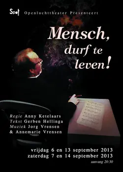Logo : Mensch, durf te leven!