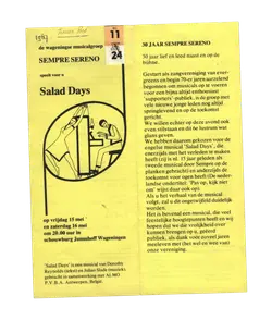 Logo : Salad Days