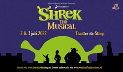 Logo van Shrek The Musical