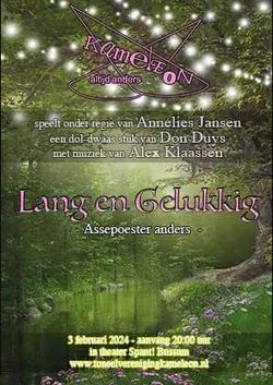 Logo : Lang en Gelukkig (Assepoester anders)