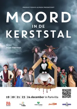 Logo van Moord in de Kerststal