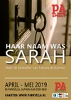 Logo van Haar naam was Sarah
