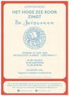 Logo van Het Hoge Zee Koor zingt: Seizoenen