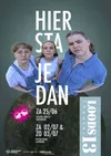 Logo van Hier sta je dan