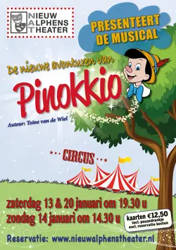 Logo : De nieuwe avonturen van Pinokkio