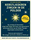 Logo van Kerstliederen zingen in de polder