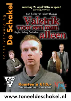 Logo : Valstrik voor een man alleen