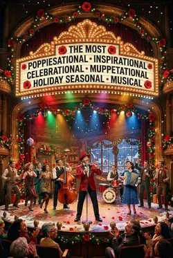 Logo : The Most Poppiesational, Inspirational, Celebrational, Muppetational Holiday Seasonal Musical