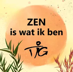 Logo van Zen is wat ik ben