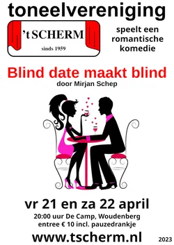 Logo van Blind date maakt blind