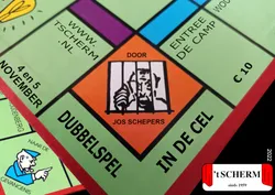 Logo van Dubbelspel in de cel