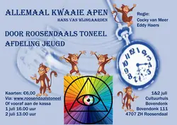 Logo : Allemaal kwaaie apen