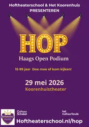 Logo : Haags Open Podium (HOP)