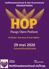 Logo van Haags Open Podium (HOP)