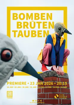 Logo : Bomben Brüten Tauben