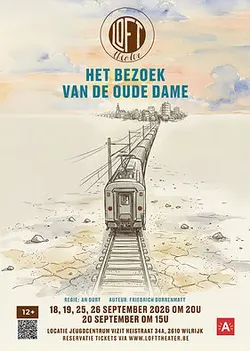 Logo : Het Bezoek van de Oude Dame