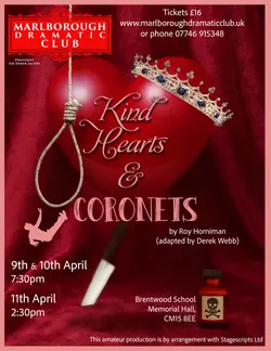 Logo van Kind Hearts and Coronets