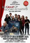 Logo van De Graaf op Moord Romulus