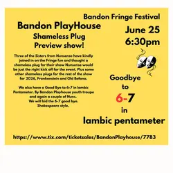 Logo : Goodbye to 6-7 in Iambic Pentameter