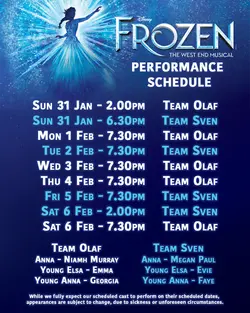 Logo : Disney's Frozen, the Musical
