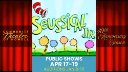 Seussical, Jr. logo