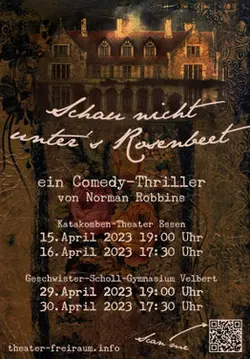 Logo : Schau nicht unter's Rosenbeet