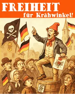 Logo : Freiheit für Krähwinkel!