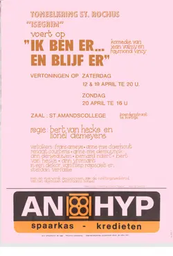 Logo von Ik ben er, ik blijf er