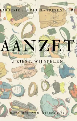 Logo : Aan Zet. U kiest, wij spelen
