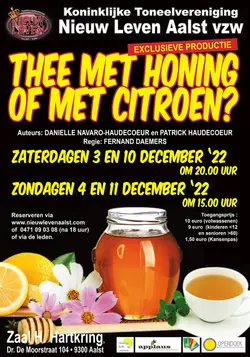 Logo van Thee met honing of met citroen
