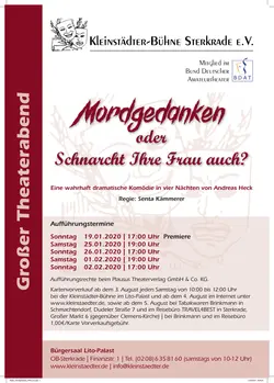 Logo von Mordgedanken oder Schnarcht Ihre Frau auch?