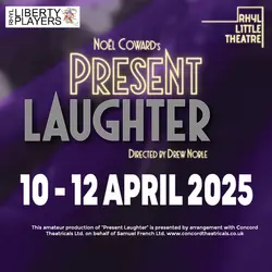 Present Laughter logo