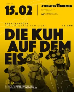 Logo : Die Kuh auf dem Eis