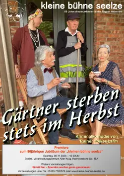 Logo van Gärtner sterben stets im Herbst