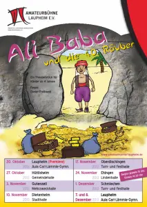 Logotipo de Ali Baba und die 40 Räuber
