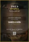 Logo : TALC à strophes : En vers et contre tout