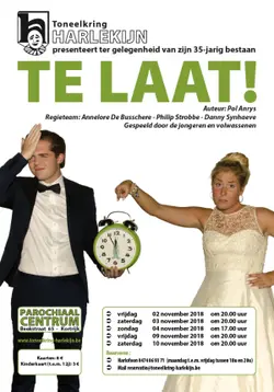 Logotipo de Te Laat!