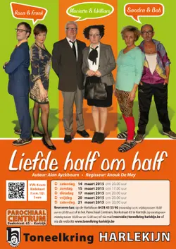Logotipo de Liefde Half Om Half