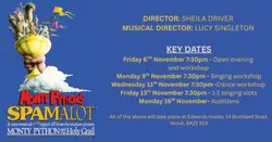 Logo van Monty Python's Spamalot