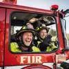 Der Grillclub mit dem roten Auto logo
