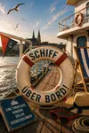 Logo von Schiff über Bord!