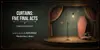 Curtains: Five Final Acts logo