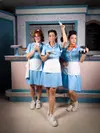 Logotipo de Waitress, el musical más dulce