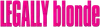 Legally Blonde logo